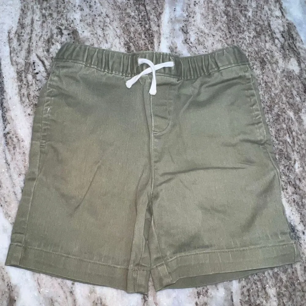 Janie and Jack, Cotton Blend Pull-on Shorts, Elastic Drawstring Waist, Boys 5